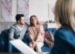 a couple receives relationship counseling