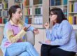 patient and counselor in teen mental health treatment program in Ashburn VA